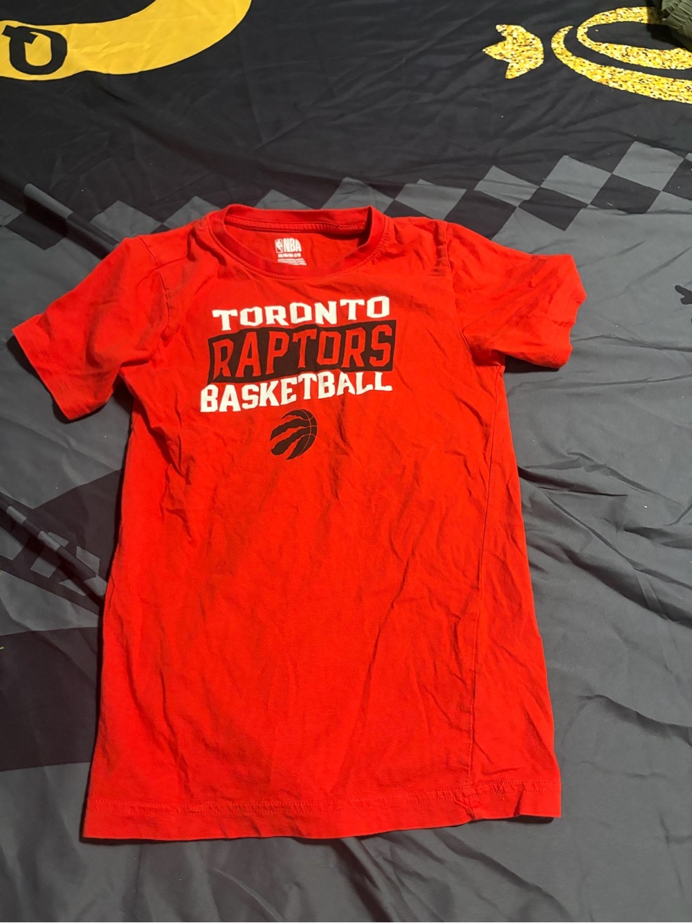 NBA Red Toronto Raptors Basketball Tee for Kids